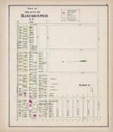 Manchester - Ward 6B, New Hampshire State Atlas 1892 Uncolored